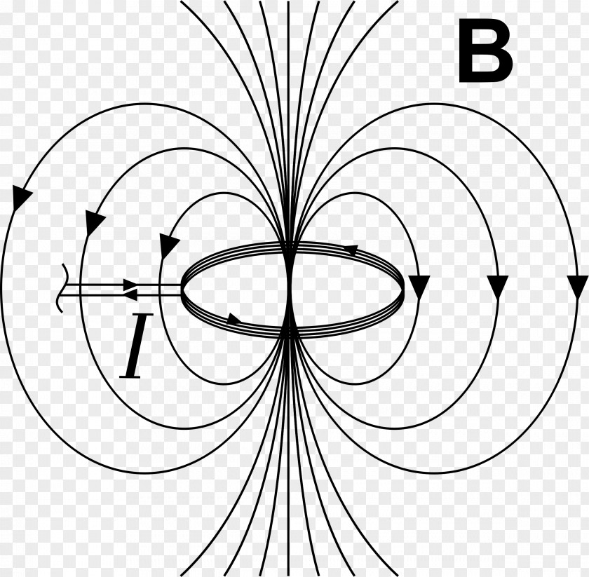 Field Magnetic Monopole Dipole Clip Art PNG