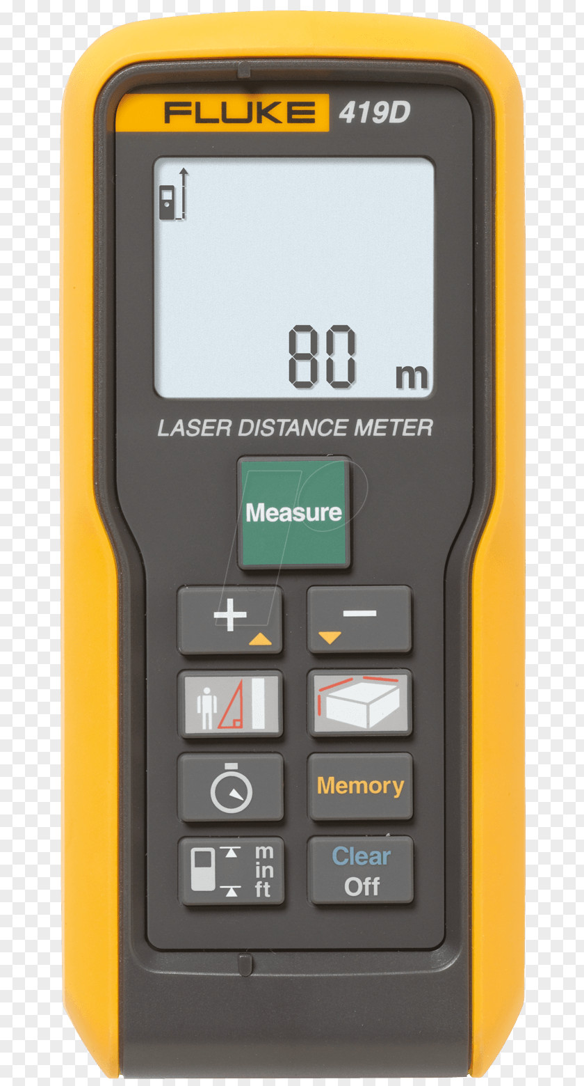 Fluke Corporation Laser Rangefinder Malaysia Multimeter Measurement PNG