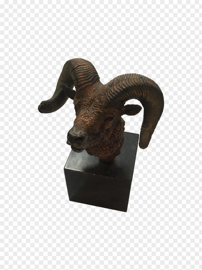 Goat & Sheep Farming Bronze Sculpture PNG