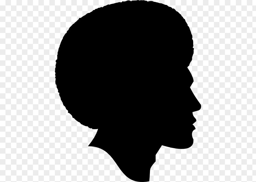 Silhouette African American Black Clip Art PNG