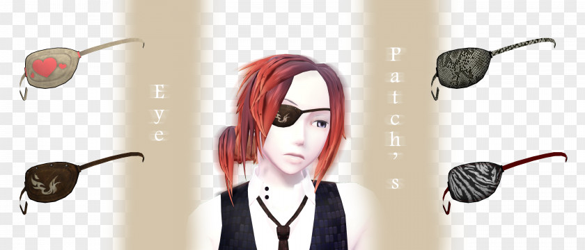 Tokyo Ghoul Eyepatch MikuMikuDance Eye Drops & Lubricants Art PNG