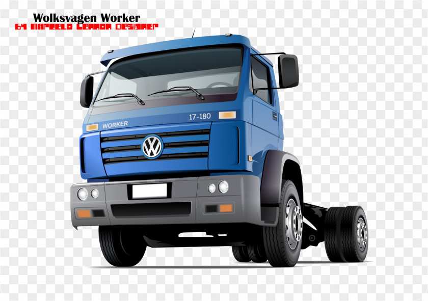 Truck Car Volkswagen Type 2 Worker PNG