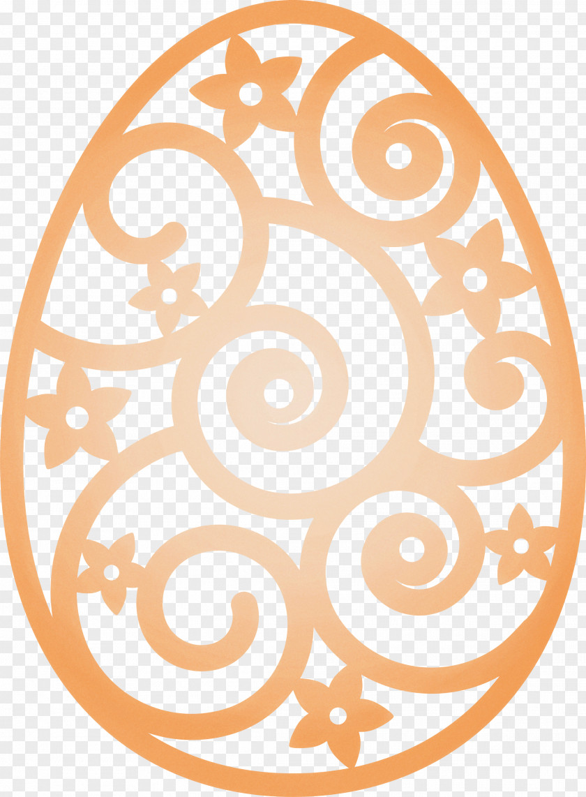 Easter Floral Egg Day PNG