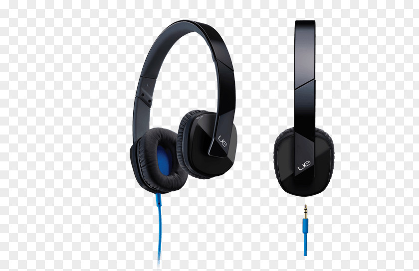 Black Logitech UE 4000 Ultimate EarsHeadphones 982-000079 6000 Headphones PNG