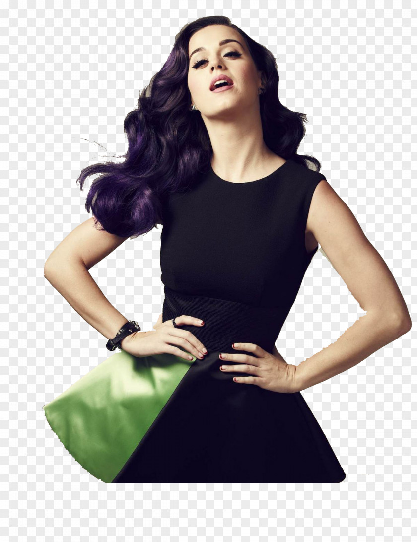 Katy Perry Photo Shoot Model Fashion Little Black Dress PNG
