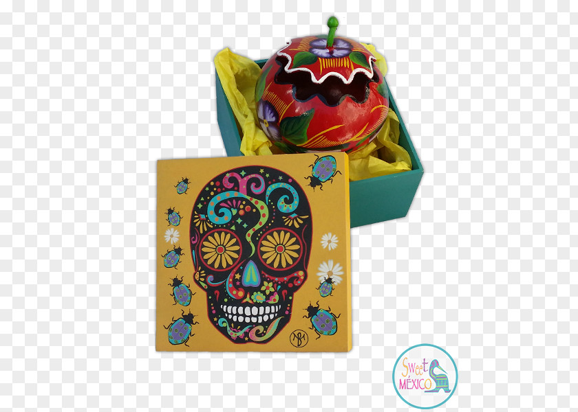 Mexican Handcrafts And Folk Art Calavera Handicraft Huichol Mexico Bead PNG