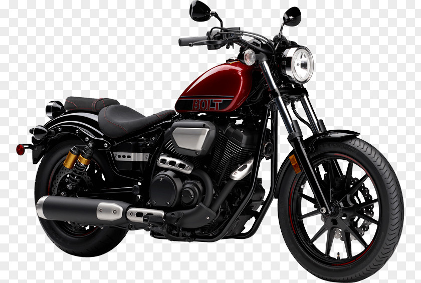 Motorcycle Yamaha Bolt Motor Company Cruiser Bobber PNG