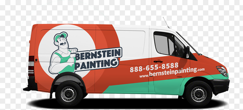 Painter Interior Or Exterior Compact Van Bernstein Painting Inc. House And Decorator Service PNG