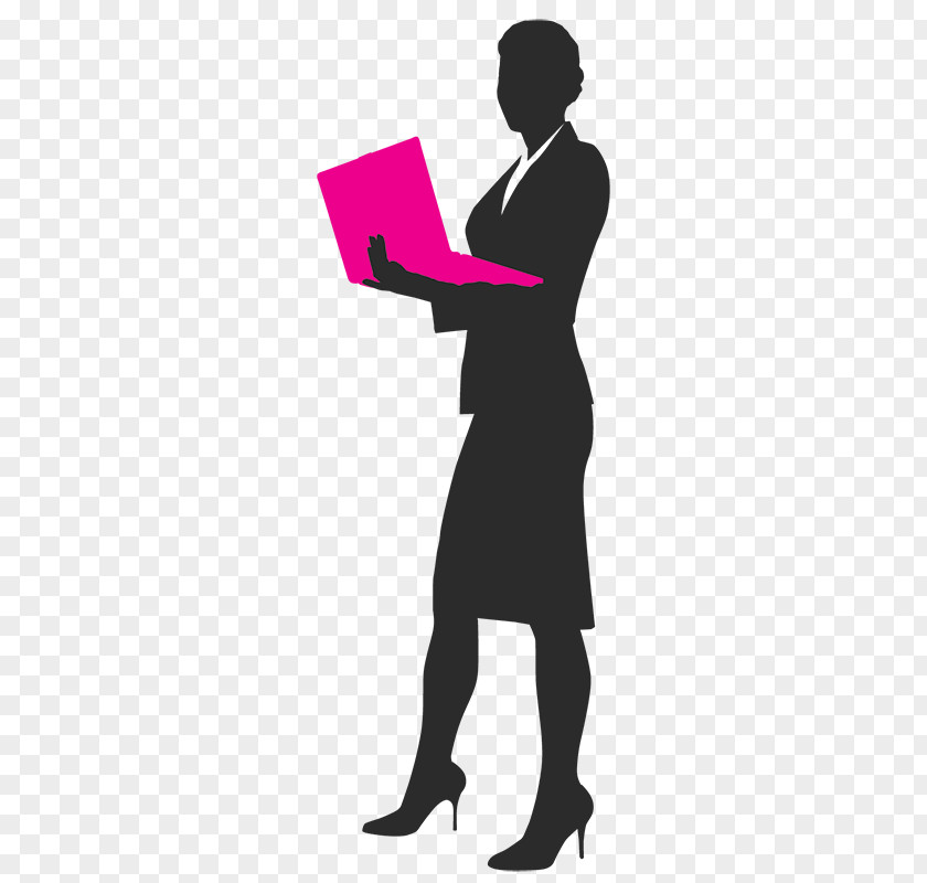 WOMAN ENGINEER Businessperson Silhouette Woman PNG