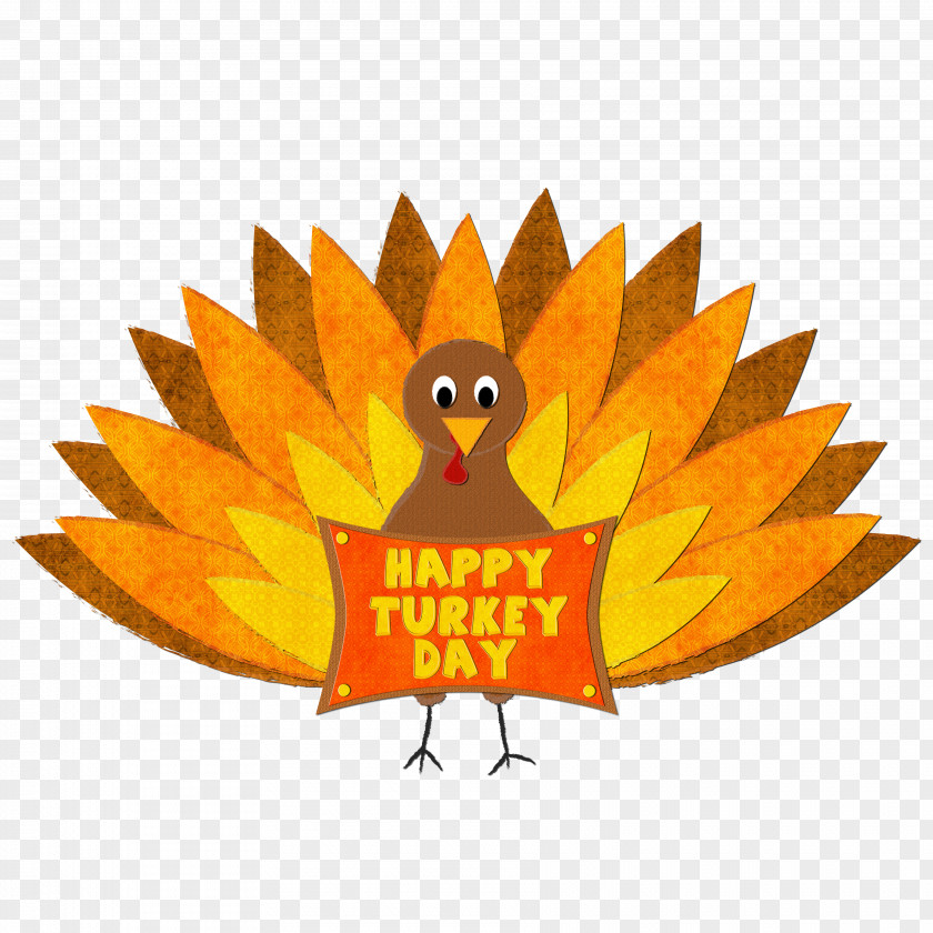 Colorful Turkey Cliparts Thanksgiving Clip Art PNG