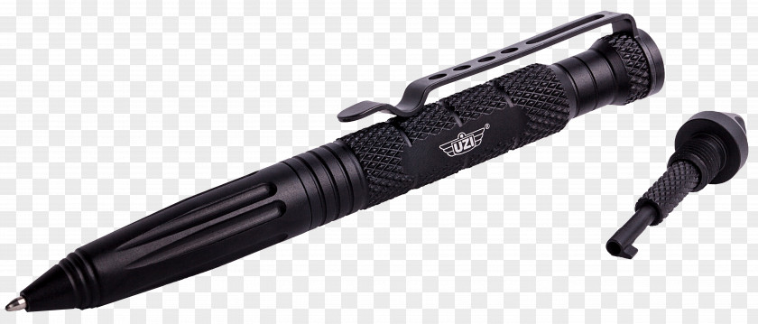 Pen UZI Tactical Glassbreaker Knife Multi-Purpose PNG