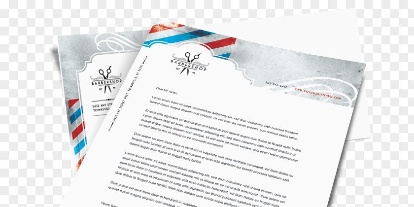 Print Letterhead Paper Printing Template Business Cards PNG