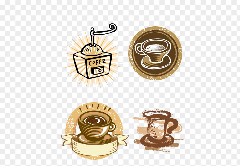 Vector Coffee Cup Espresso Cafe PNG