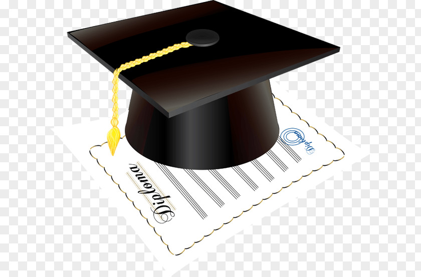 Woolen Square Academic Cap Graduation Ceremony Diploma Clip Art PNG