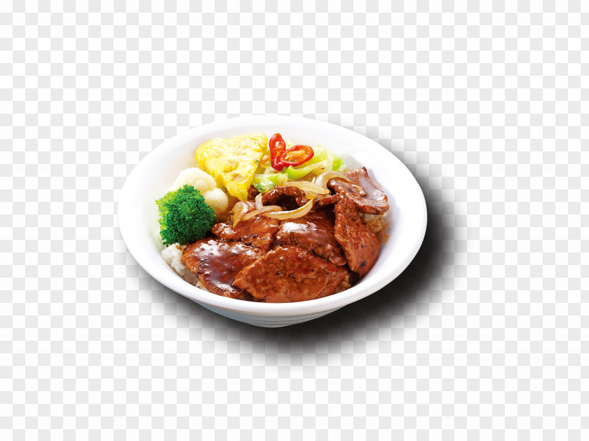 Black Pepper Beef Rice Steak Pork Chop PNG