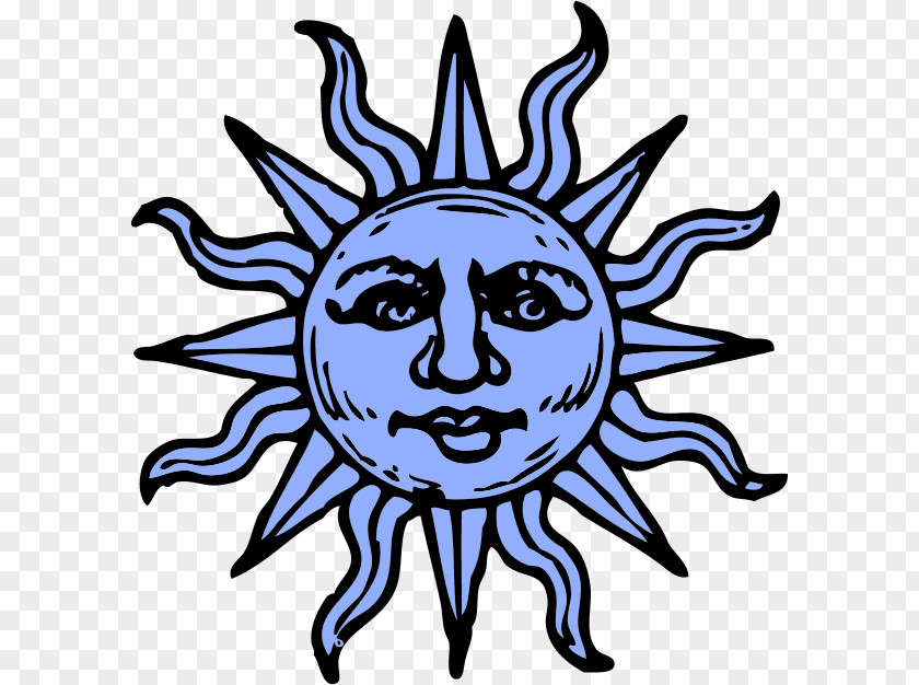 Blue Sun Cliparts Face Smiley Clip Art PNG