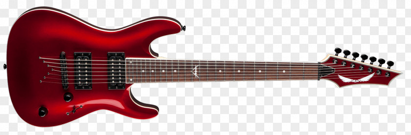 Electric Guitar Seven-string Dean Guitars Bass PNG