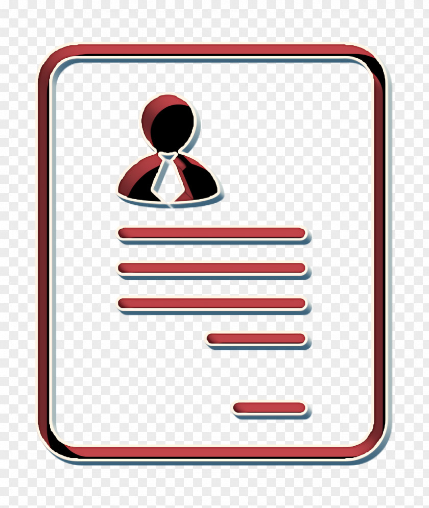 Humans Resources Icon Business Professional Profile With Image PNG