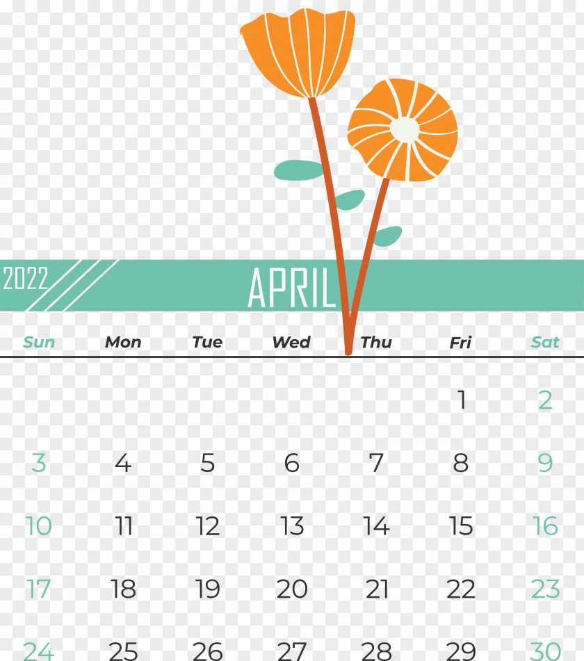 Logo Font Line Calendar Flower PNG