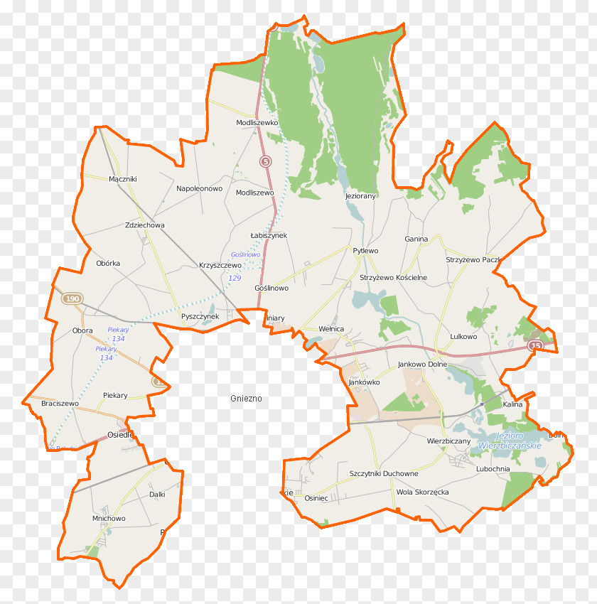 Map Locator Jankowo Dolne Gniezno Zdziechowa Lubochnia, Greater Poland Voivodeship Braciszewo PNG