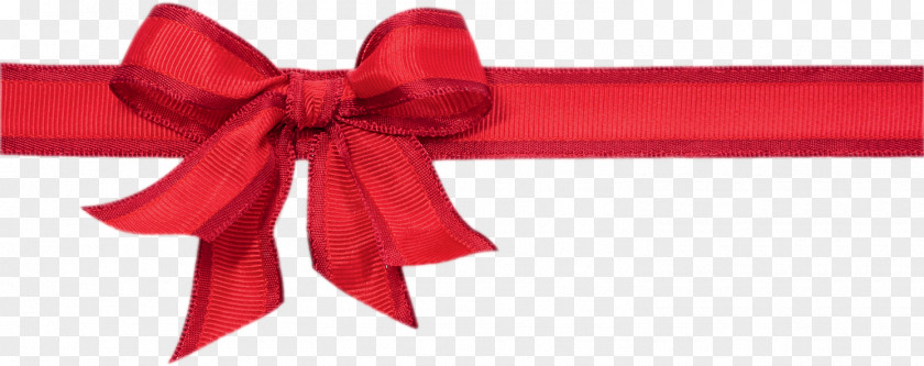 Ribbon Red Gift Dárkový Poukaz PNG