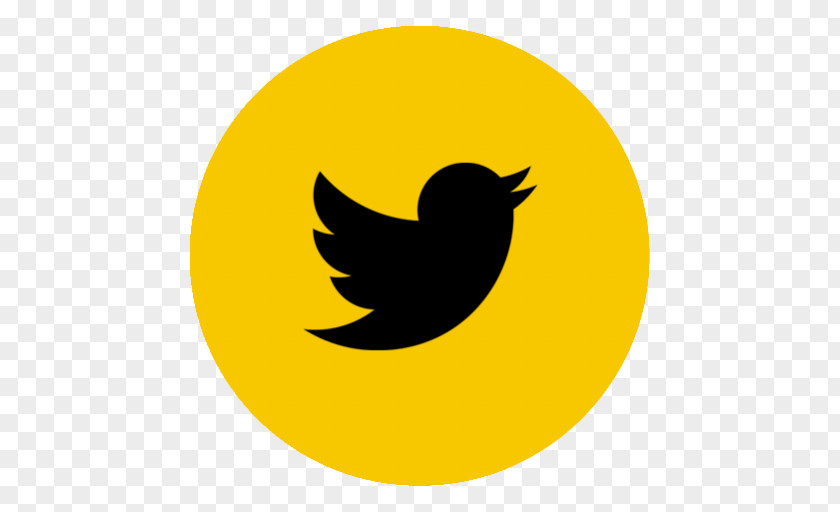 App Tweetdeck Silhouette Symbol Yellow Clip Art PNG