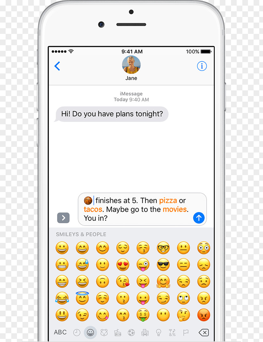 Emoji IOS 10 Messages Apple PNG