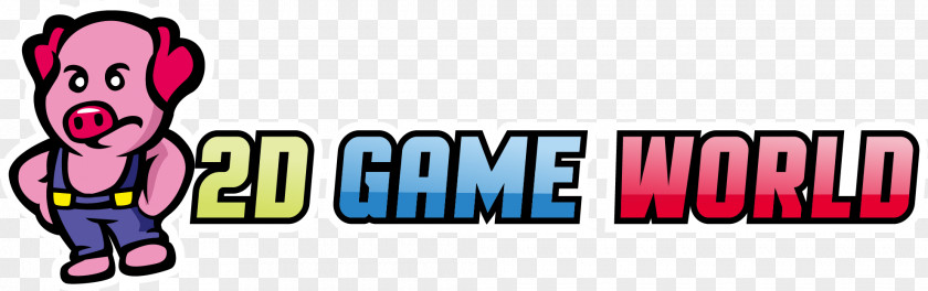 2d Game Logo Human Behavior Brand Font PNG