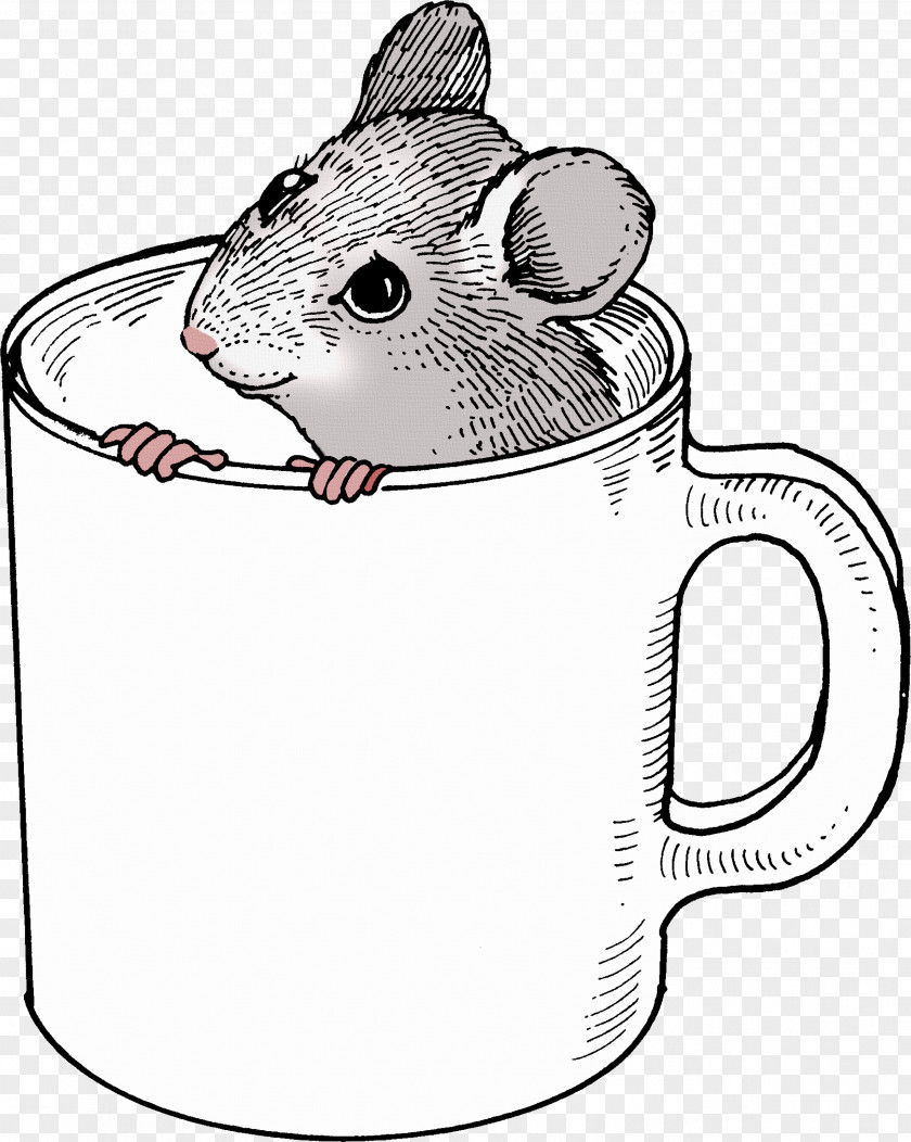 Drawing Line Art Mug Clip PNG