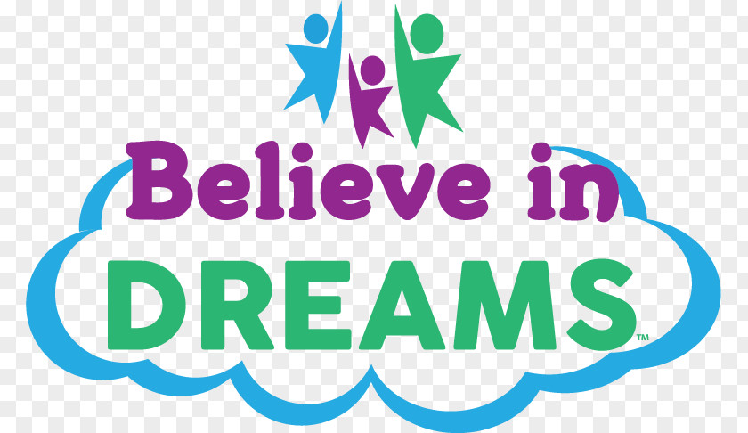 Dream Logo Believe In Dreams® Donation PNG