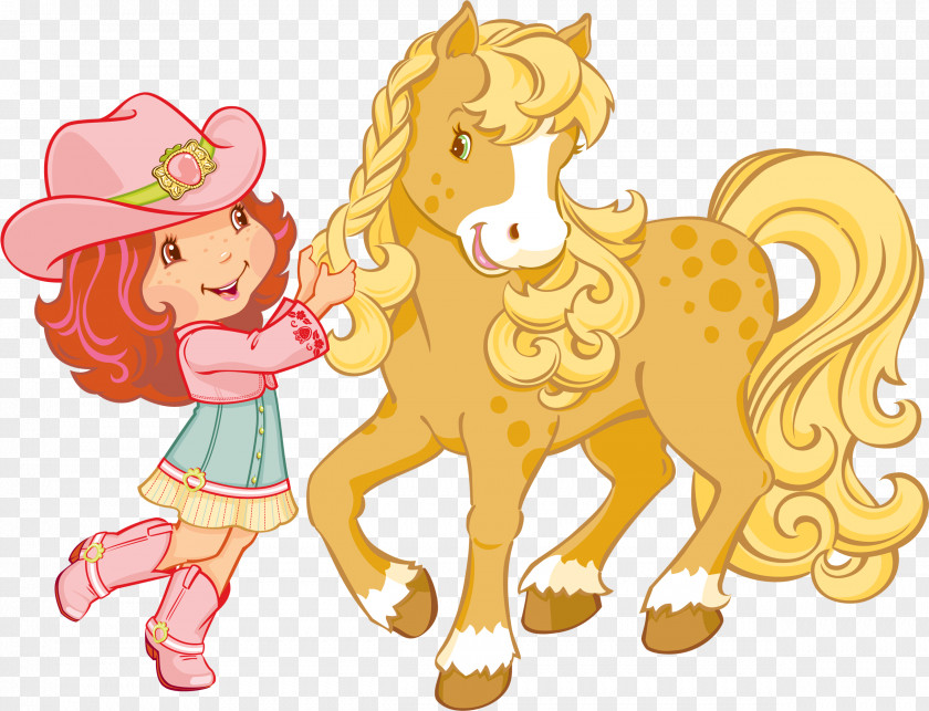 Horse Strawberry Shortcake Drawing PNG