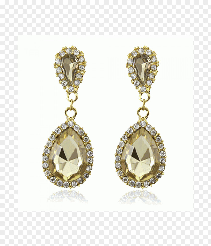 Jewellery Earring Imitation Gemstones & Rhinestones Bling-bling Diamond PNG