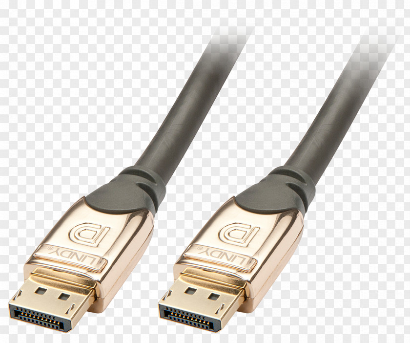 Mini DisplayPort Electrical Cable Lindy Electronics Adapter PNG