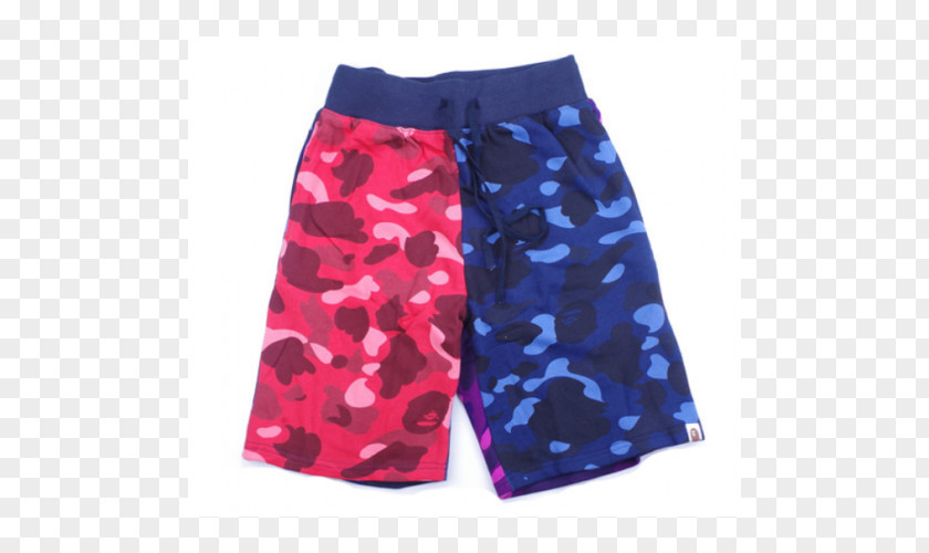 T-shirt Trunks A Bathing Ape Shorts Color PNG