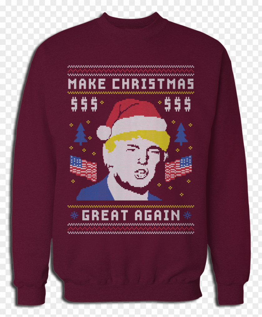 Ugly Christmas Long-sleeved T-shirt Hoodie Sweater PNG