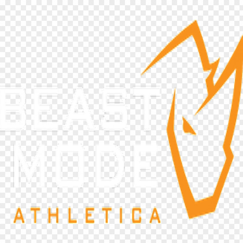 Beast Mode Logo Brand Line Font PNG