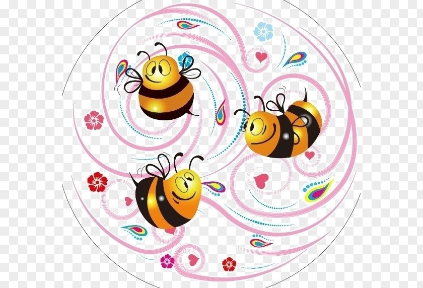 Bee Bumblebee Insect Honey Clip Art PNG