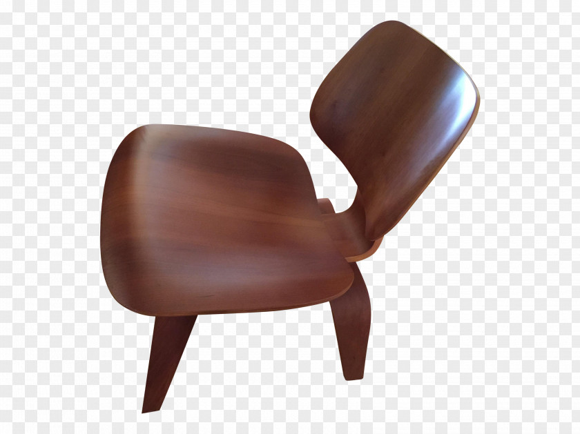 Chair Eames Lounge Molded Plywood Charles And Ray PNG