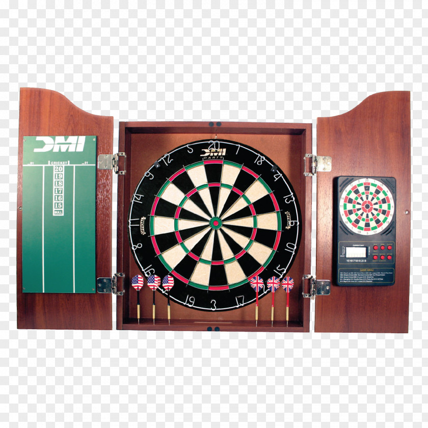 Darts Cabinetry Sport Game Set PNG