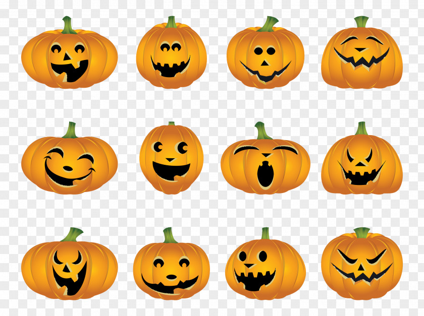 Halloween Pumpkin Jack-o'-lantern Calabaza PNG