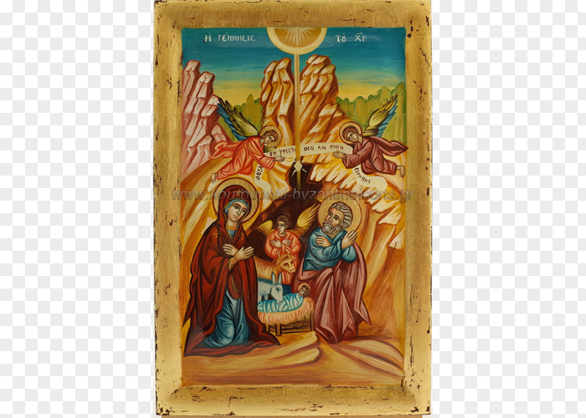 Nativity Of Our Lady Byzantine Art Trinity Russian Icons Icon PNG