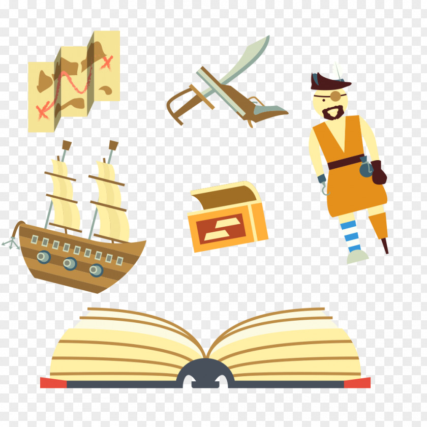 Pirate Notes Text History Illustration PNG