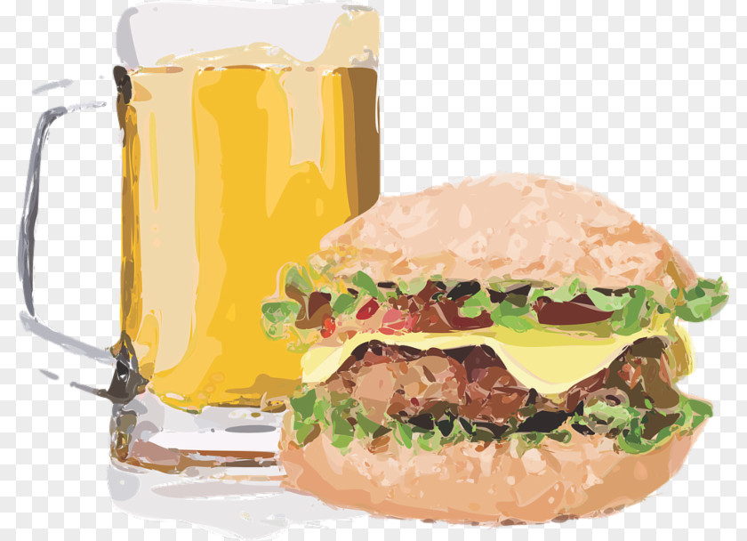 Beer Root Hamburger Cheeseburger Clip Art PNG