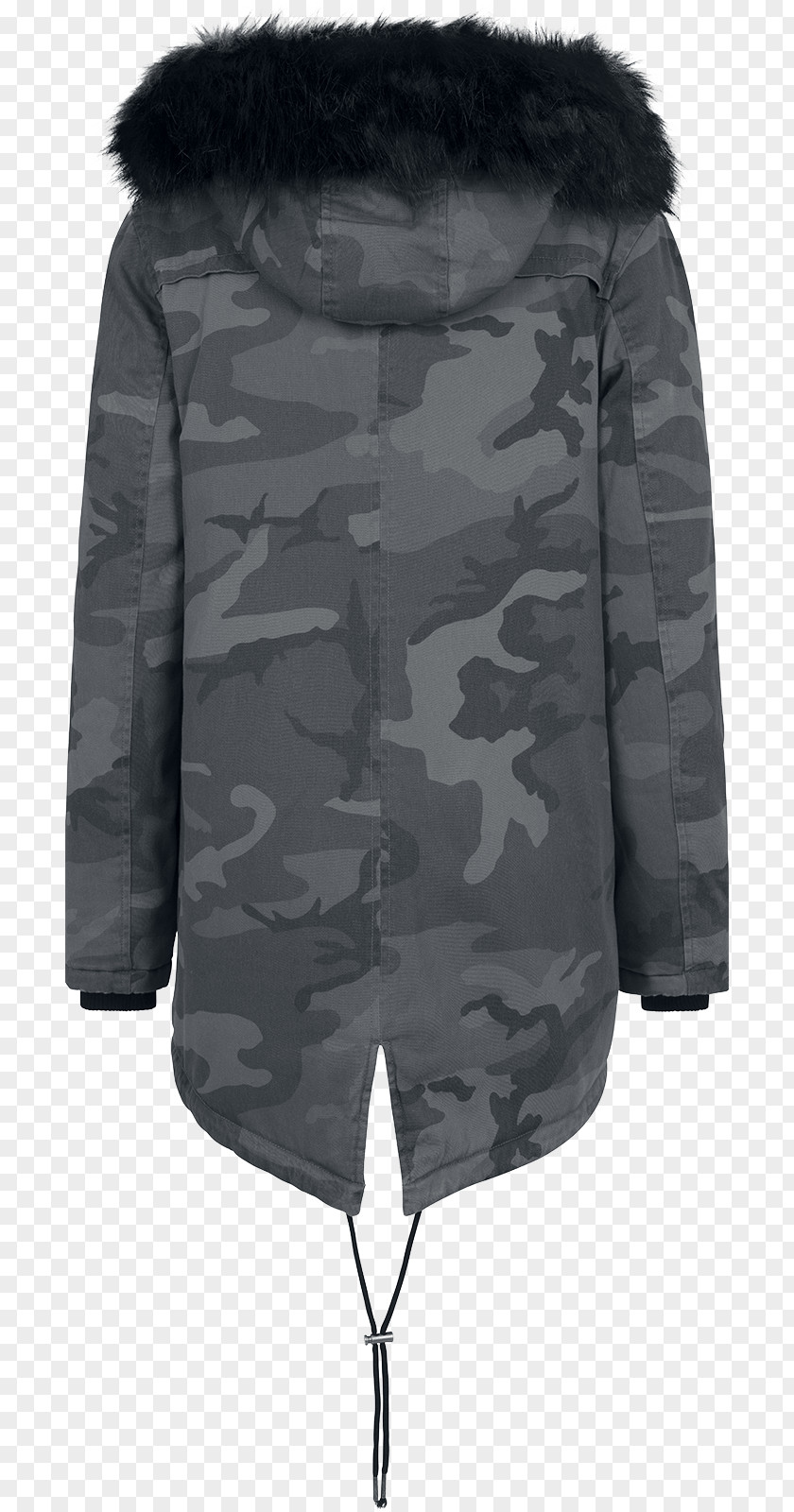 Camo Cargo Joggers Hood Jacket Parka Lining Coat PNG