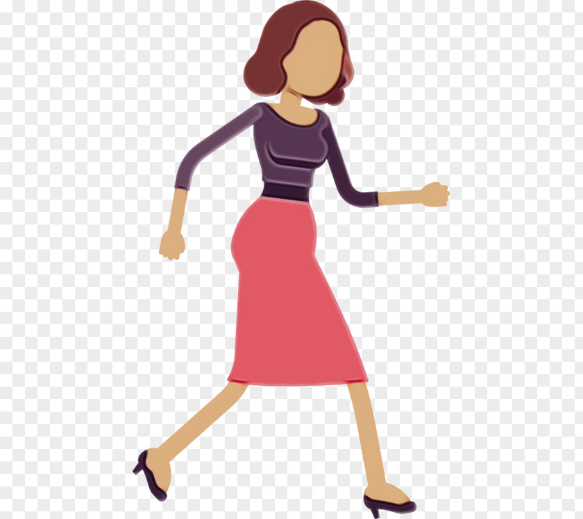 Dance Style Painting Cartoon PNG