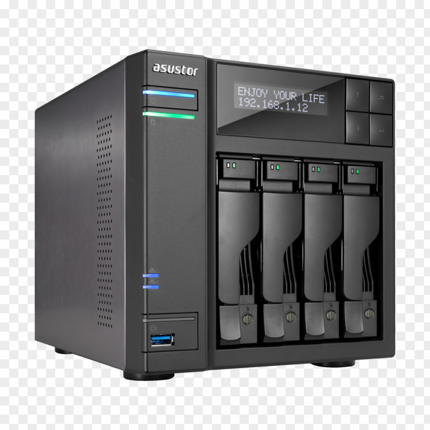 File Server Network Storage Systems Multi-core Processor ASUSTOR Inc. Computer Servers Celeron PNG