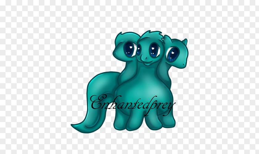 Horse Mammal Animal Turquoise Animated Cartoon PNG