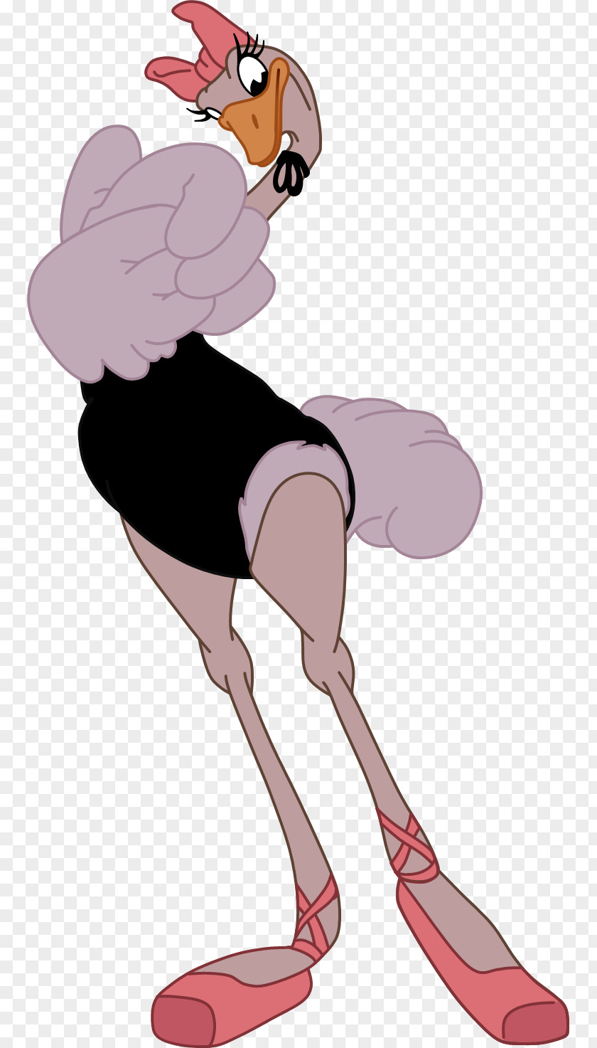 Legs Common Ostrich Drawing The Walt Disney Company Fantasia Royalty-free PNG