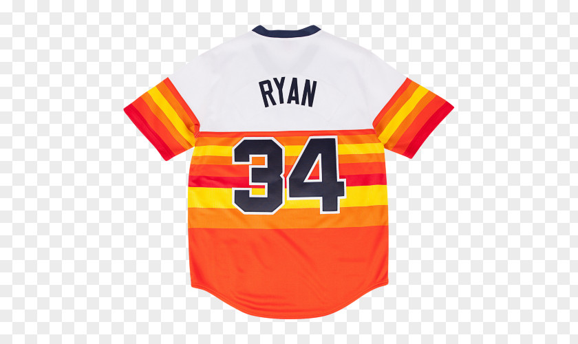 Saving Private Ryan Miller Houston Astros MLB Jersey Majestic Athletic Mitchell & Ness Nostalgia Co. PNG