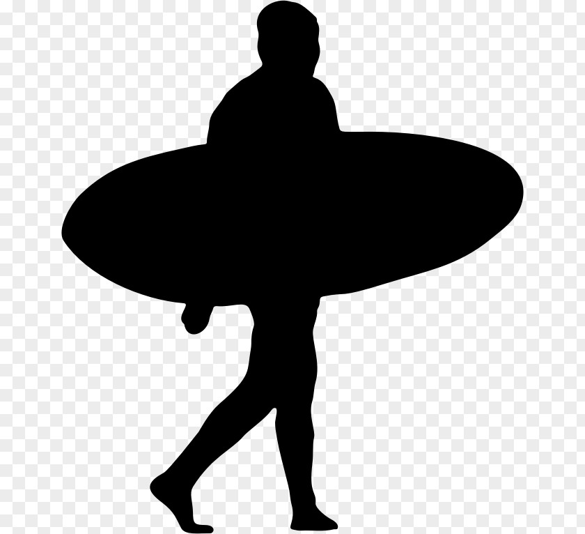 Surfing Silhouette Surfboard Clip Art PNG